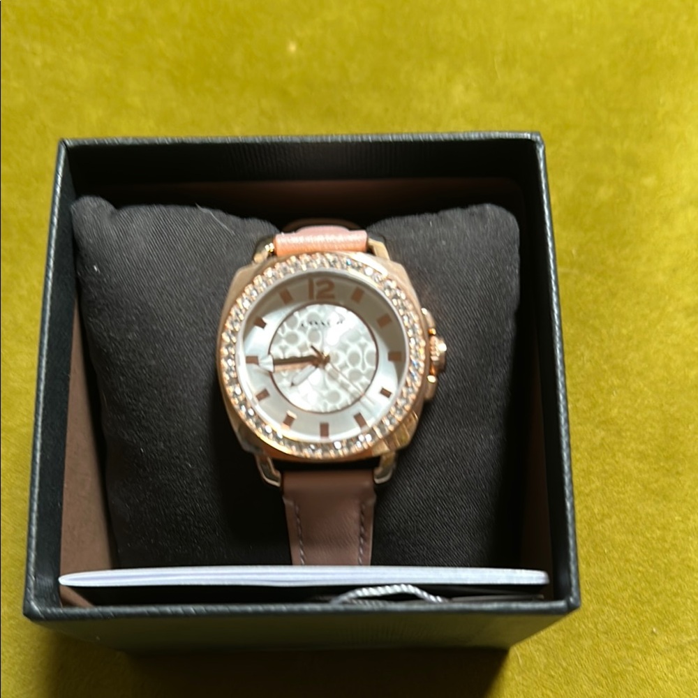 COACH Rose Gold Women's Watch - NWT